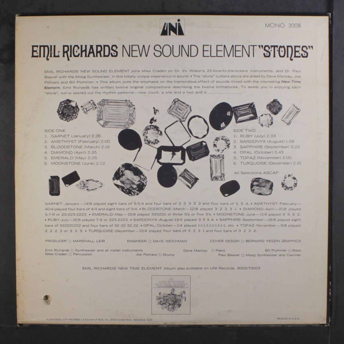 new sound element, stones by EMIL RICHARDS