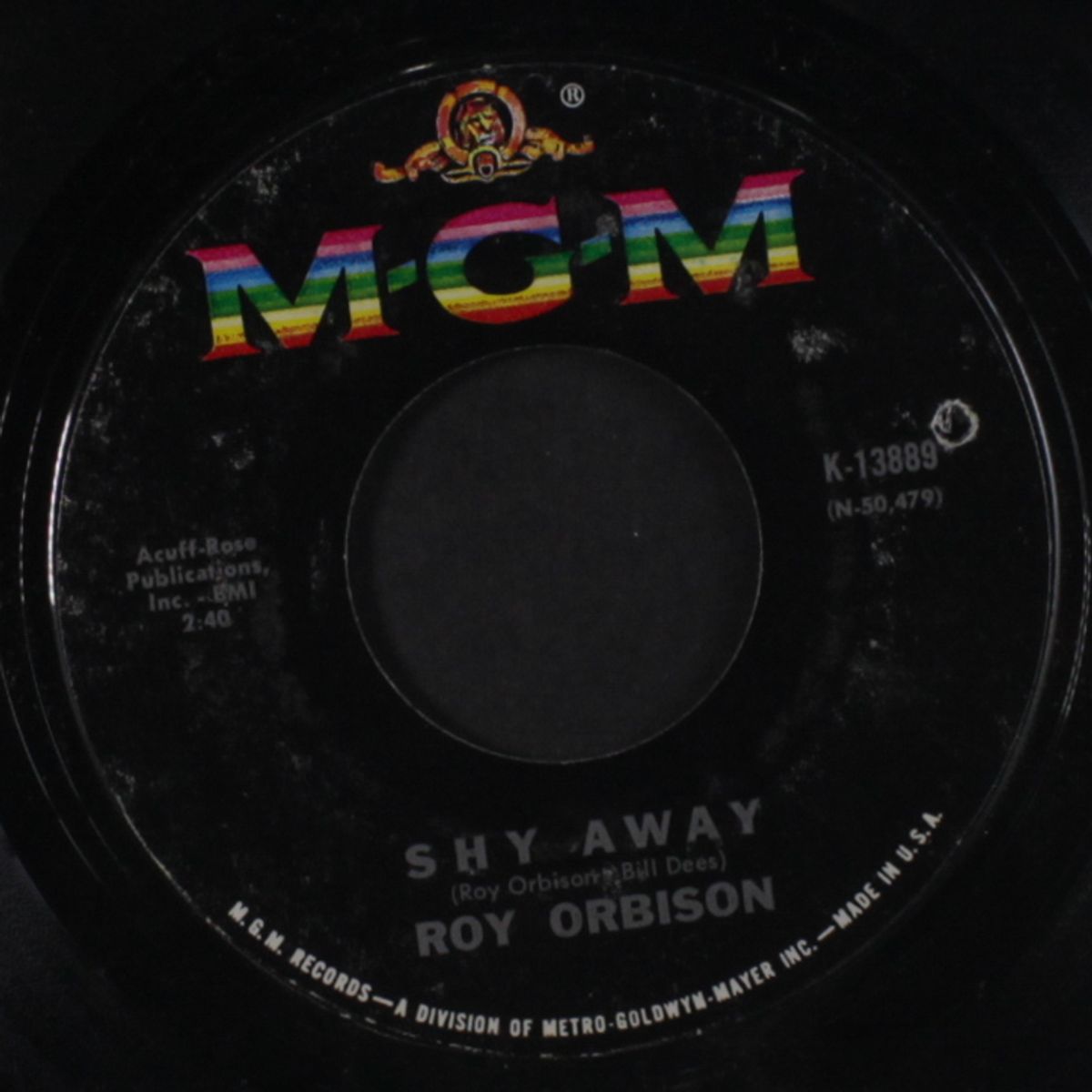 born to be loved by you / shy away by ROY ORBISON
