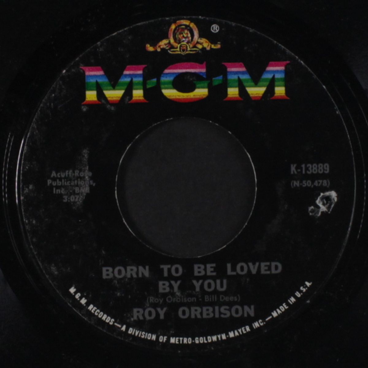born to be loved by you / shy away by ROY ORBISON