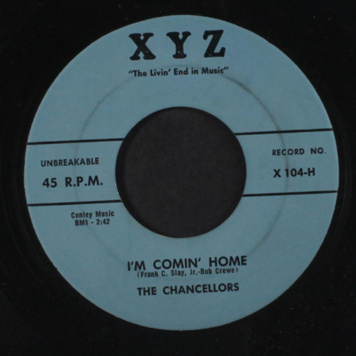 i'm comin' home / gotta little baby by CHANCELLORS
