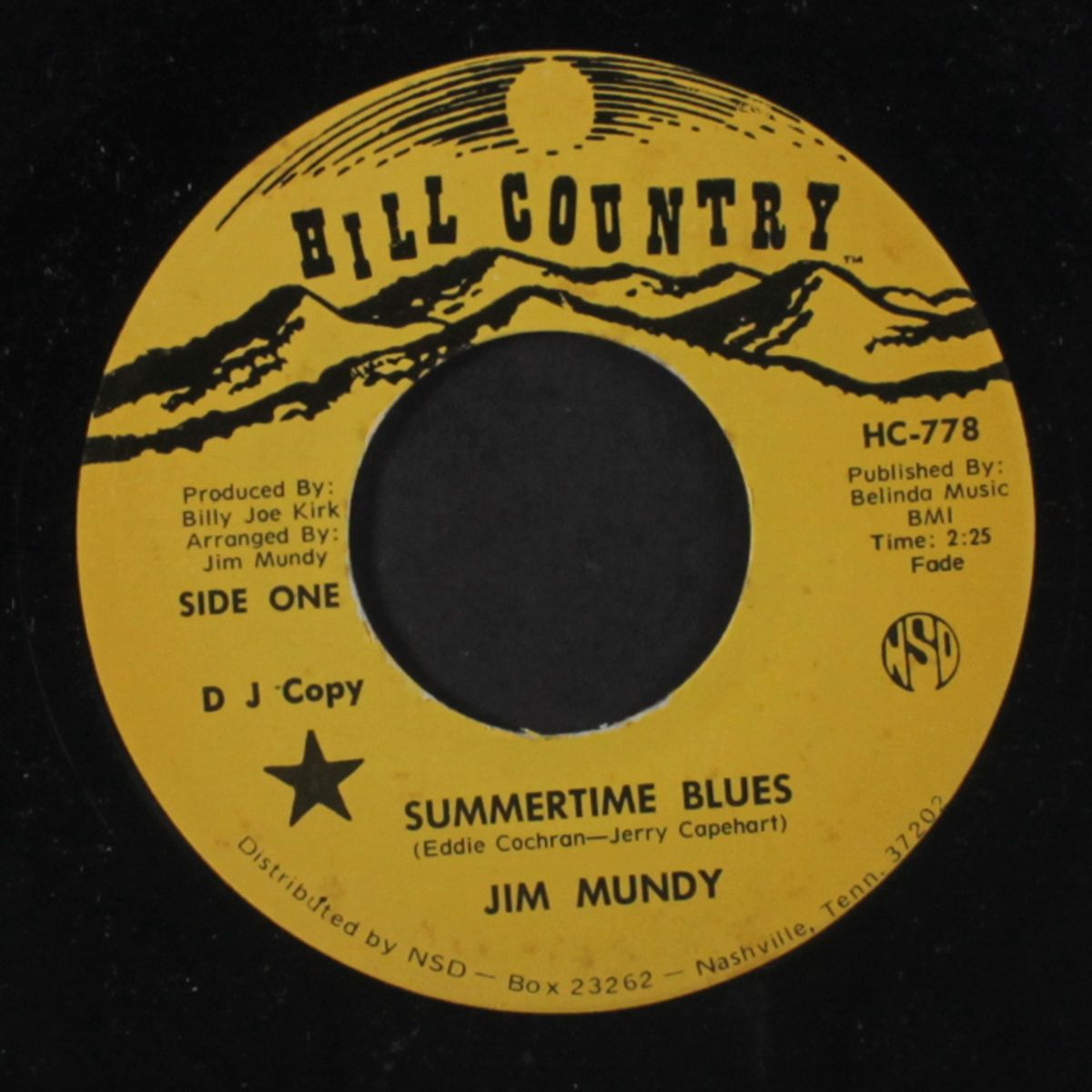 summertime blues / gilpen county sidewalks by JIM MUNDY