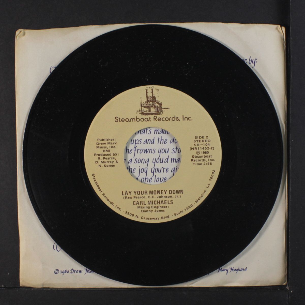 you're the love of my life / lay your money down by CARL MICHAELS