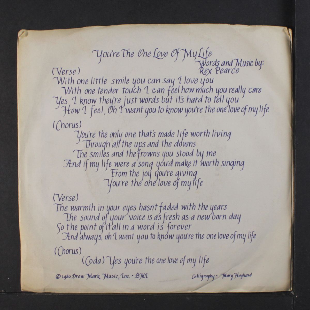you're the love of my life / lay your money down by CARL MICHAELS