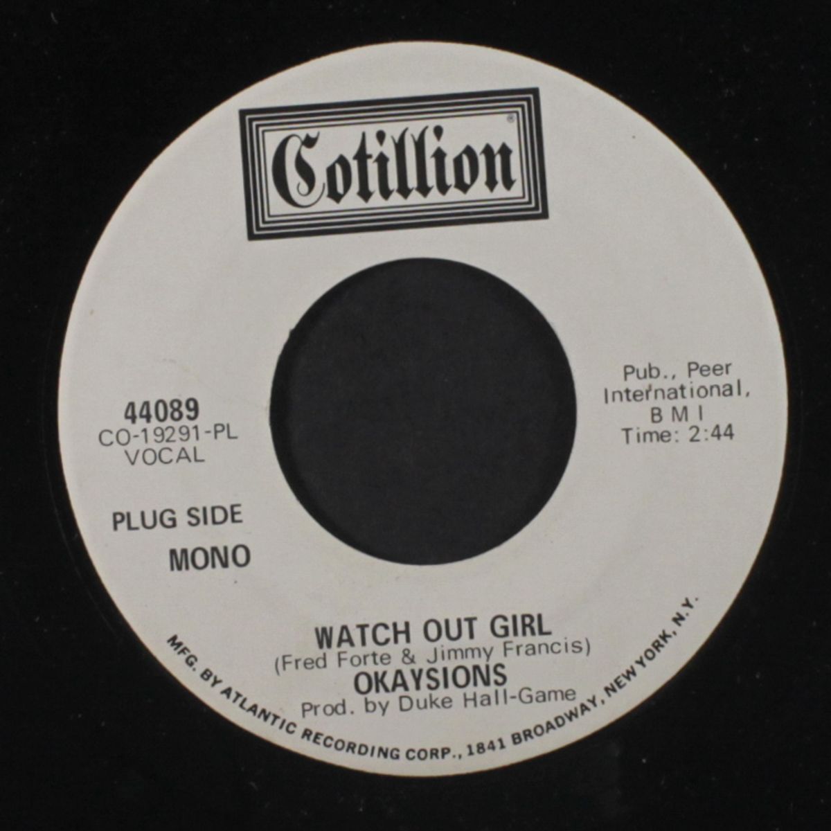 watch out girl / mono by OKAYSIONS