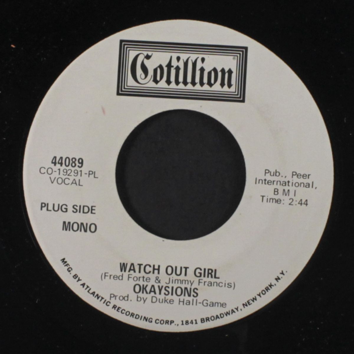 watch out girl / mono by OKAYSIONS