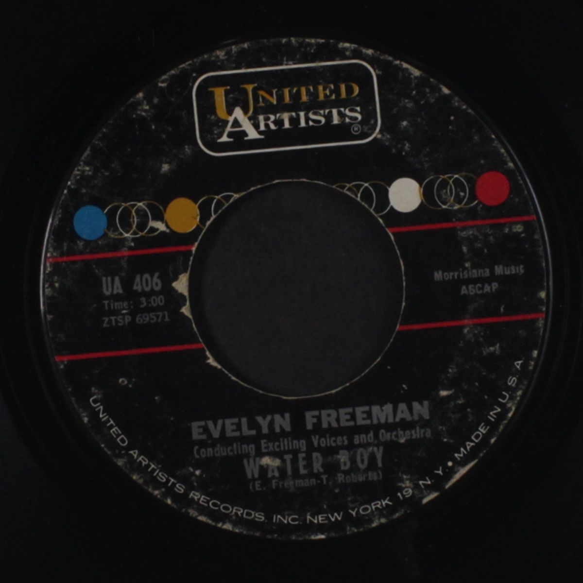 water boy / didn't it rain by EVELYN FREEMAN