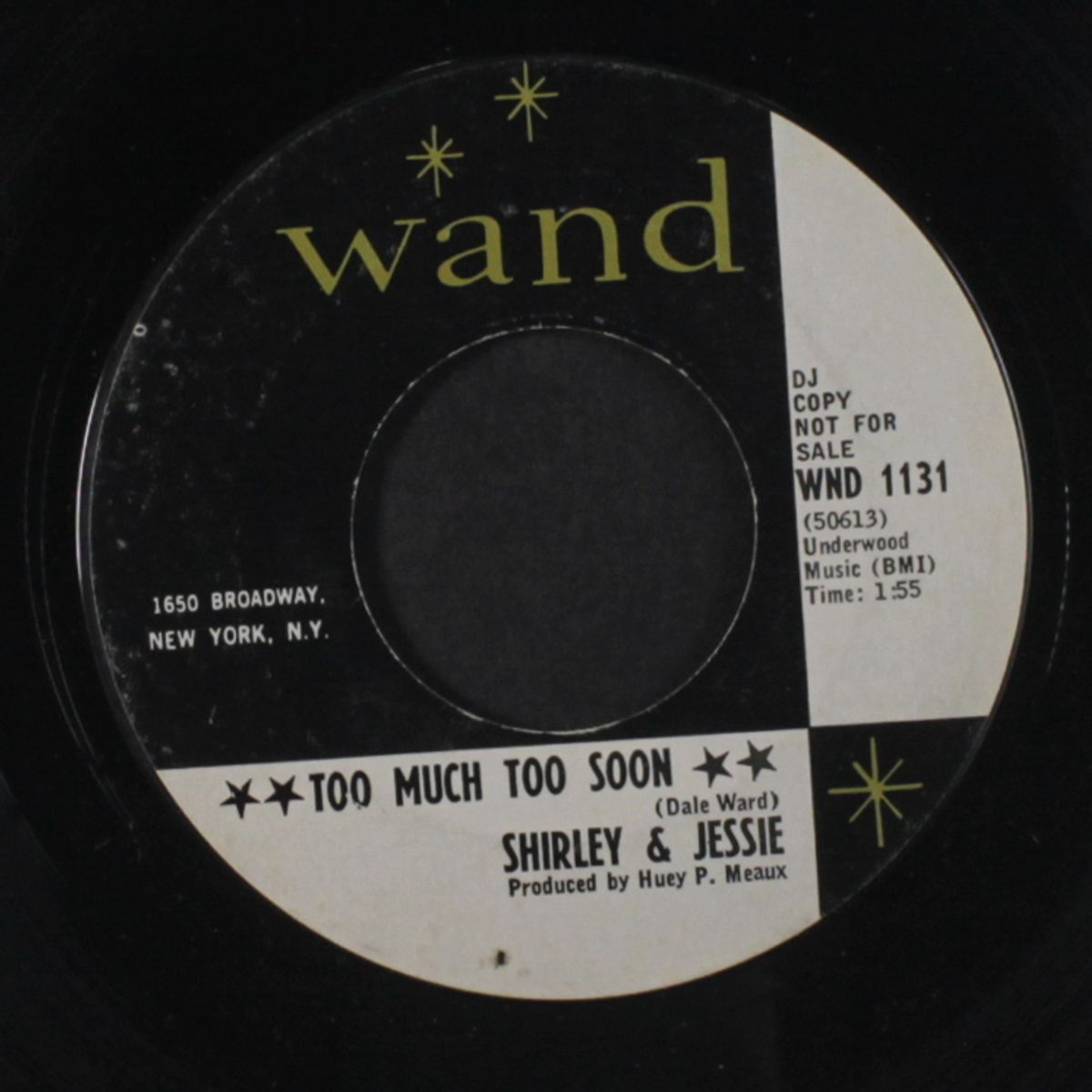 oh baby / too much too soon by SHIRLEY & JESSIE