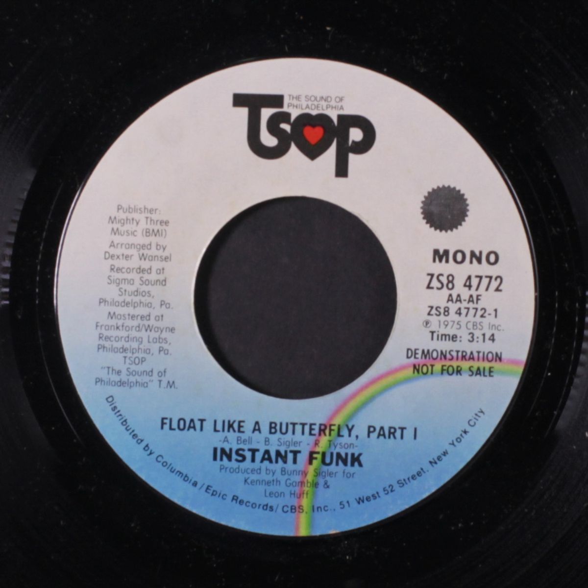 float like a butterfly, part 1 / mono by INSTANT FUNK