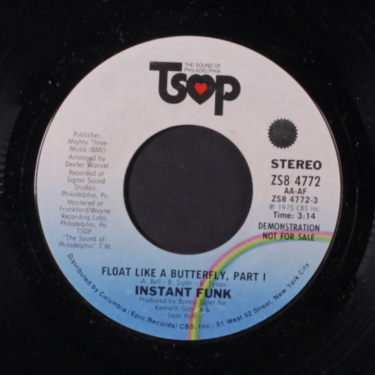 float like a butterfly, part 1 / mono by INSTANT FUNK