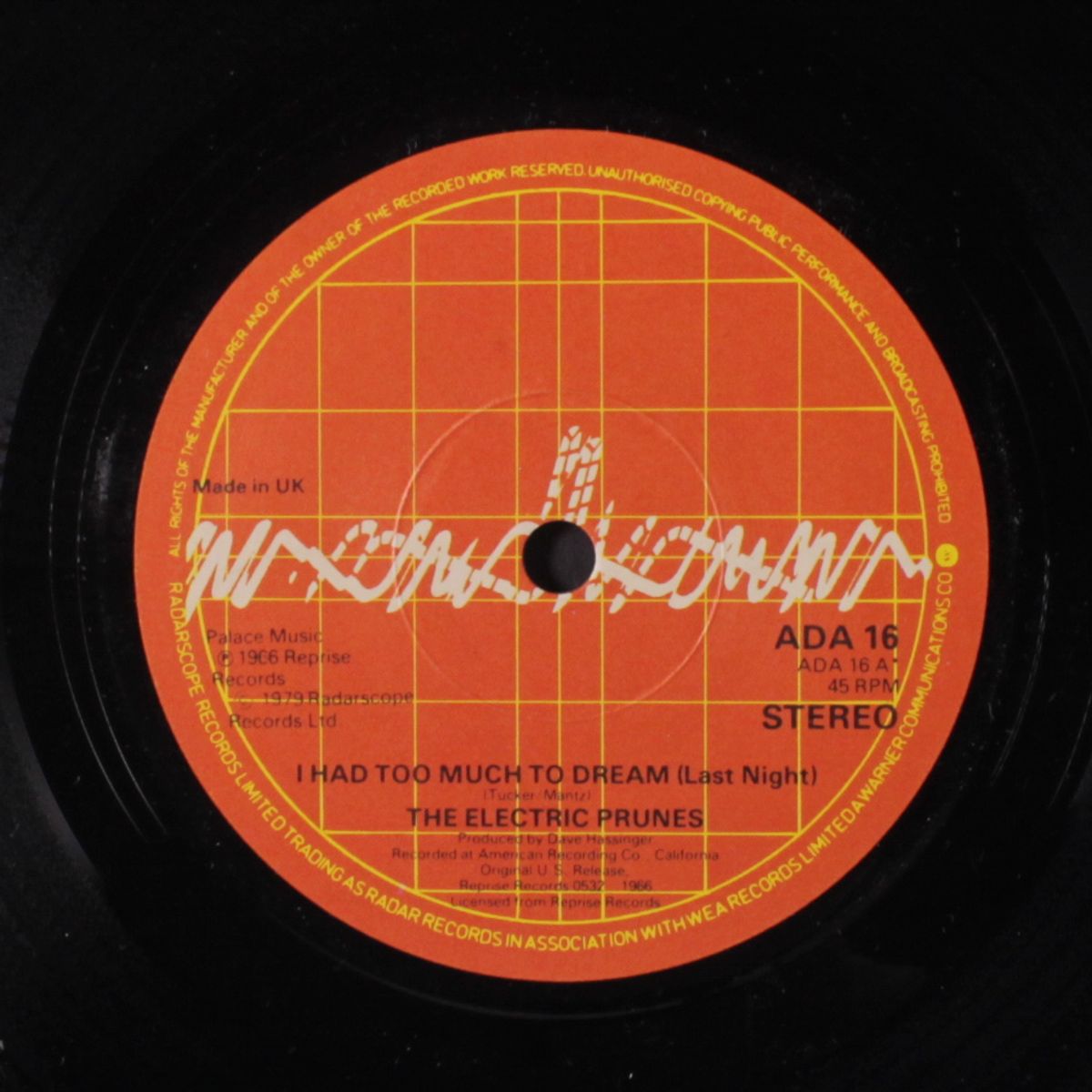 i had too much to dream (last night) by ELECTRIC PRUNES