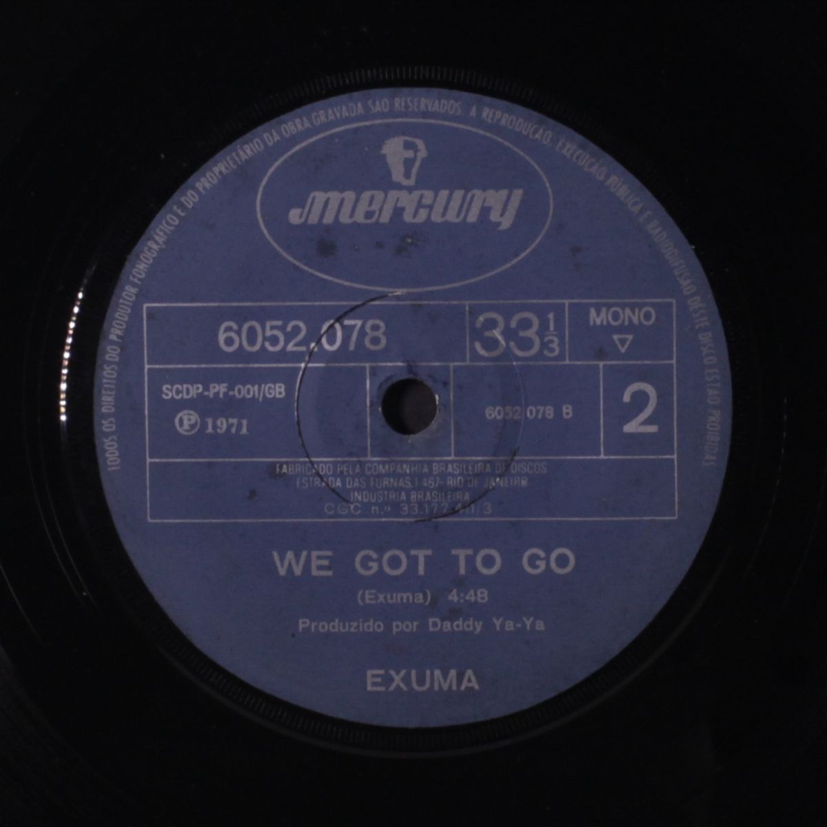 damin fool / we got to go by EXUMA