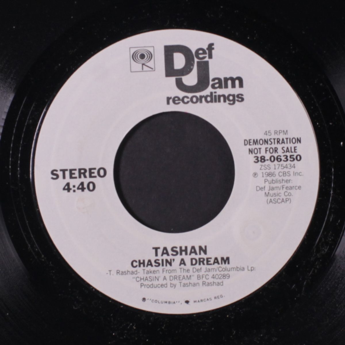 chasin' a dream / same by TASHAN