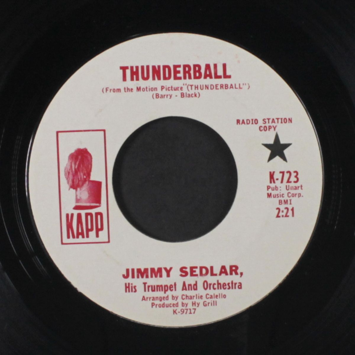 thunderball / dulcinea by JIMMY SEDLAR