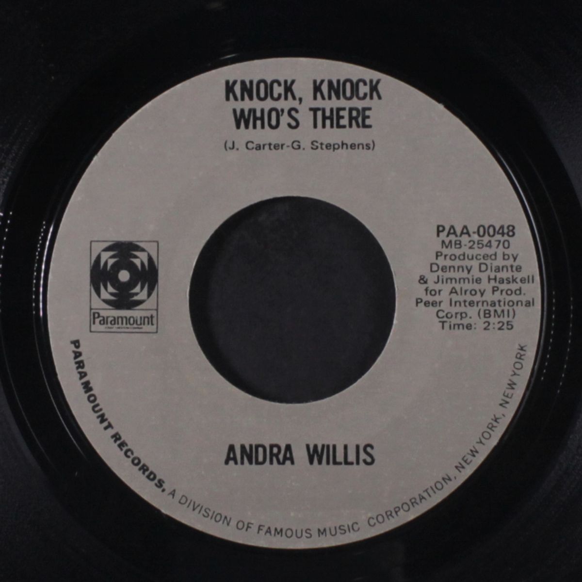 knock, knock who's there / mono by ANDRA WILLIS