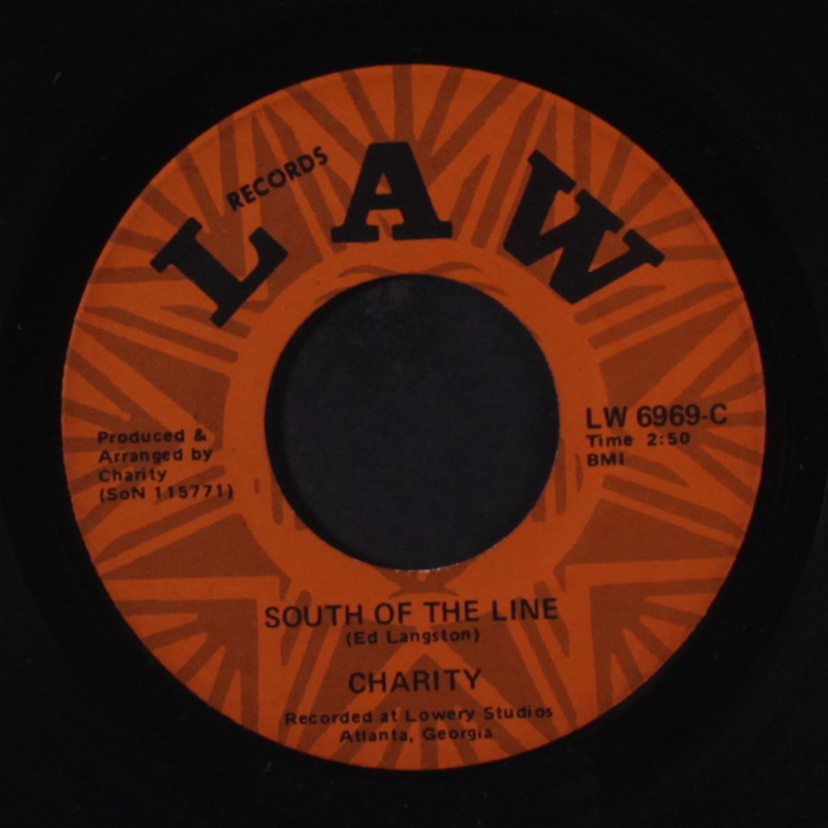 zing / south of the line by CHARITY