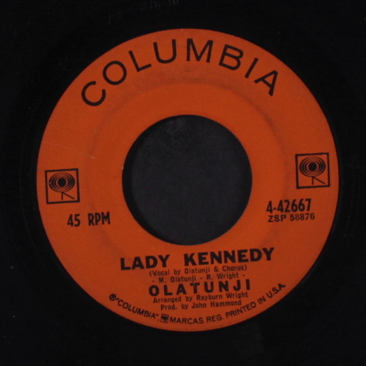 saturday night limbo / lady kennedy by OLATUNJI