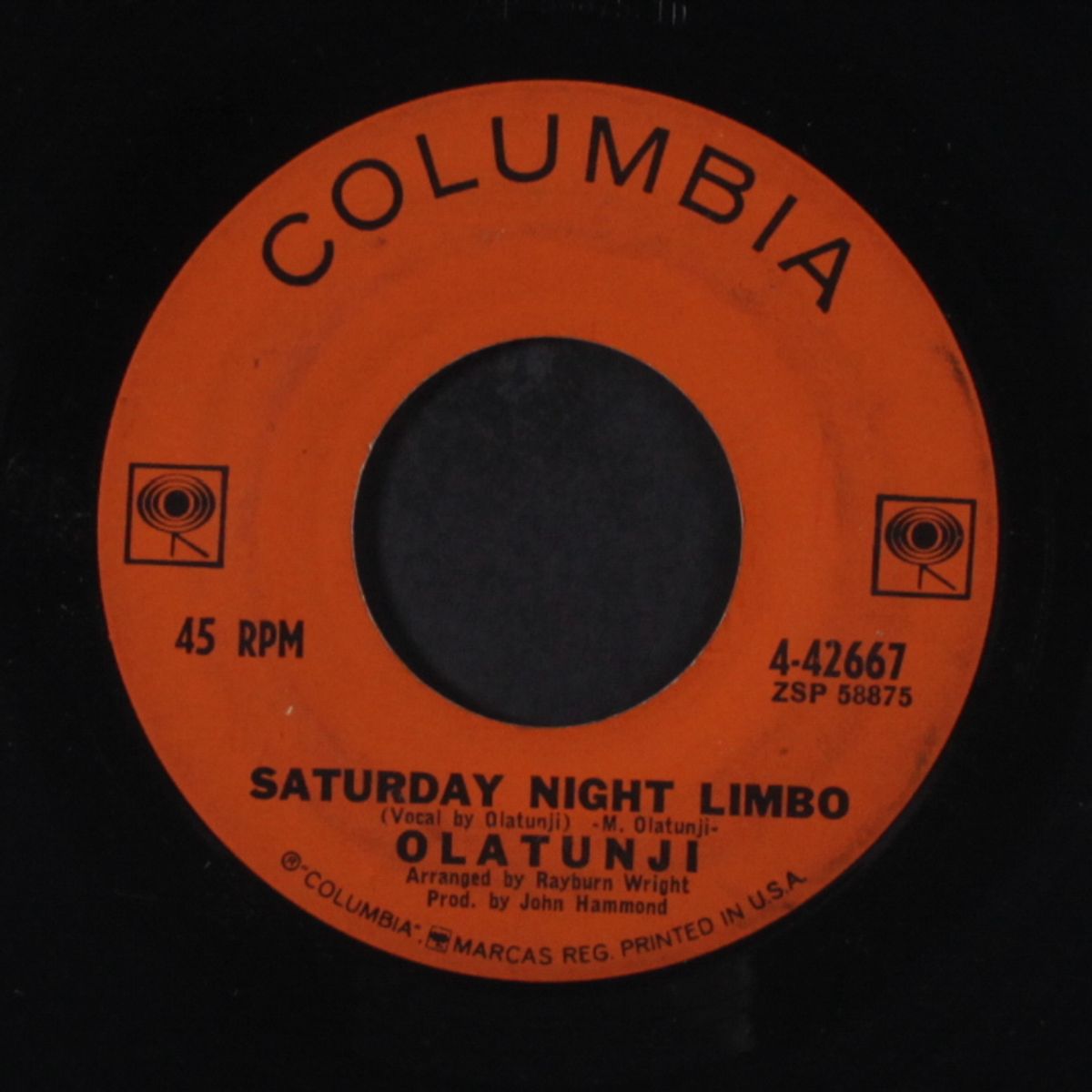 saturday night limbo / lady kennedy by OLATUNJI