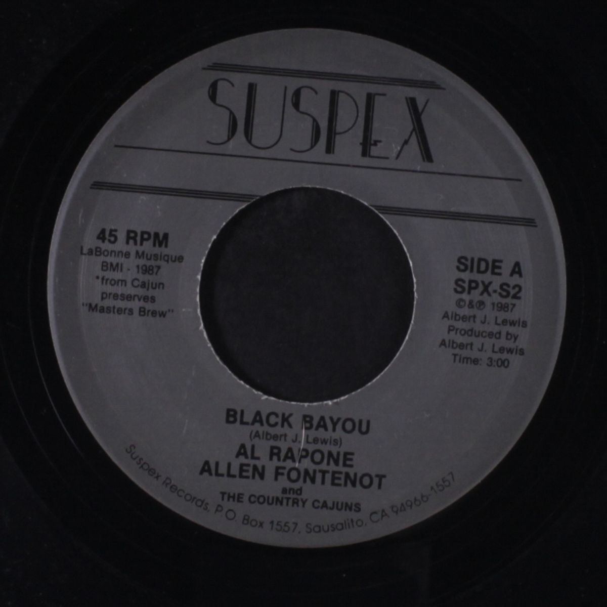 black bayou / c'est la vie by AL RAPONE
