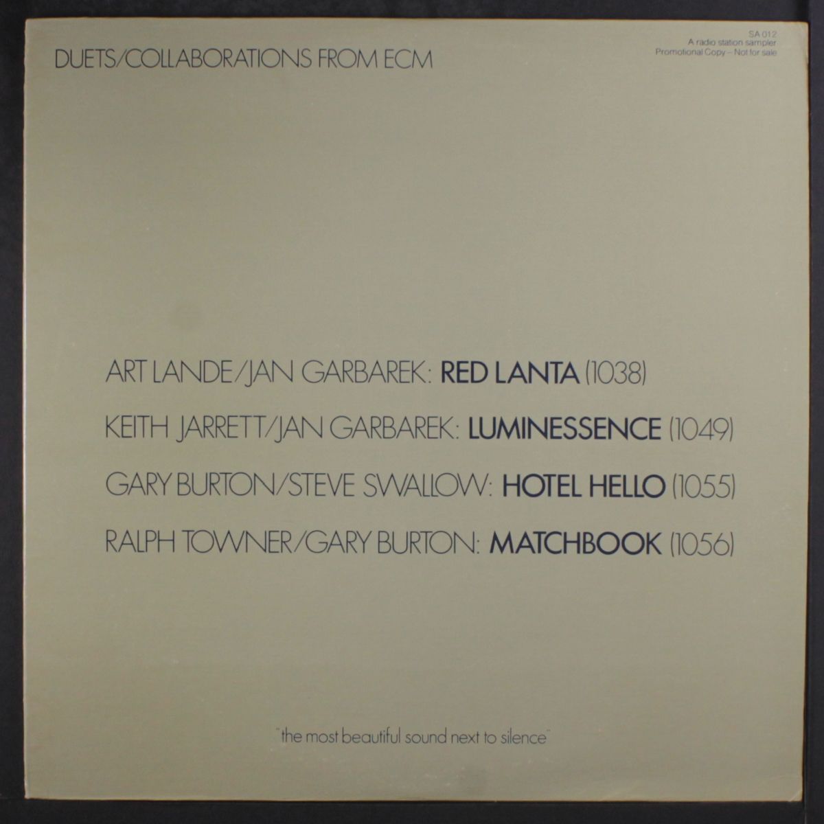 duets / collaborations by VARIOUS
