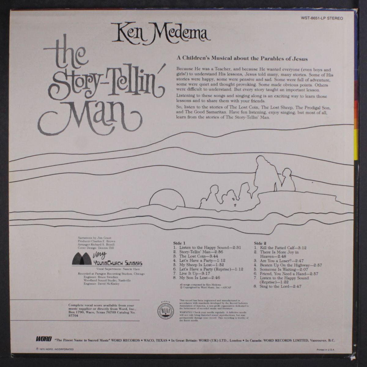 the story-tellin' man by KEN MEDEMA