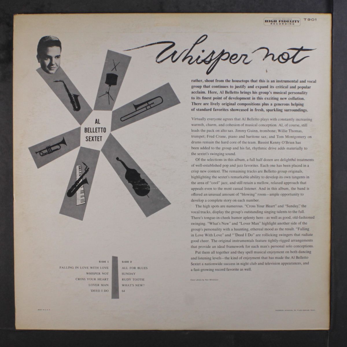 whisper not by AL BELLETTO