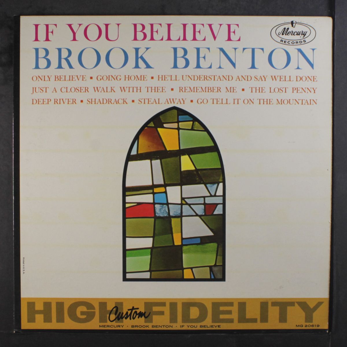 if you believe by BROOK BENTON