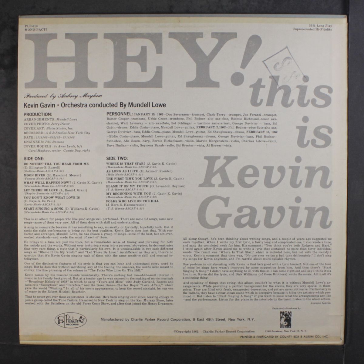 hey! this is kevin gavin by KEVIN GAVIN