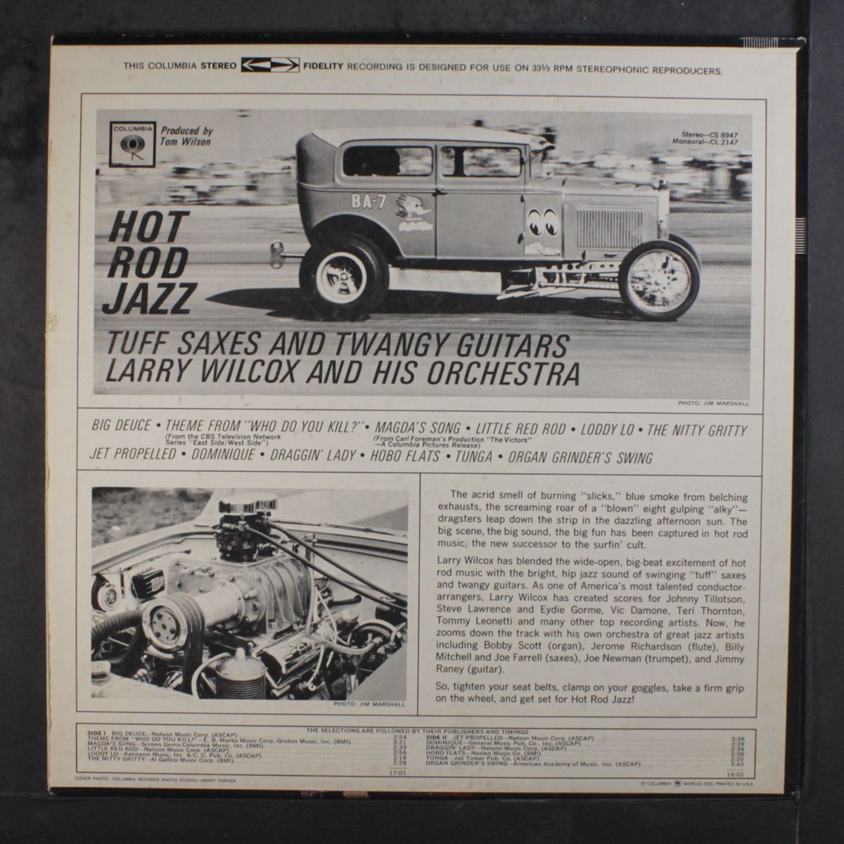 tuff saxes and twangy guitars by LARRY WILCOX