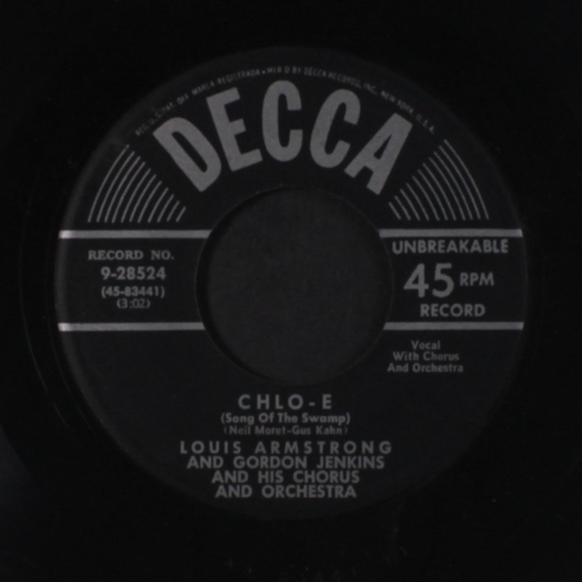 chlo-e / listen to the mocking bird by LOUIS ARMSTRONG