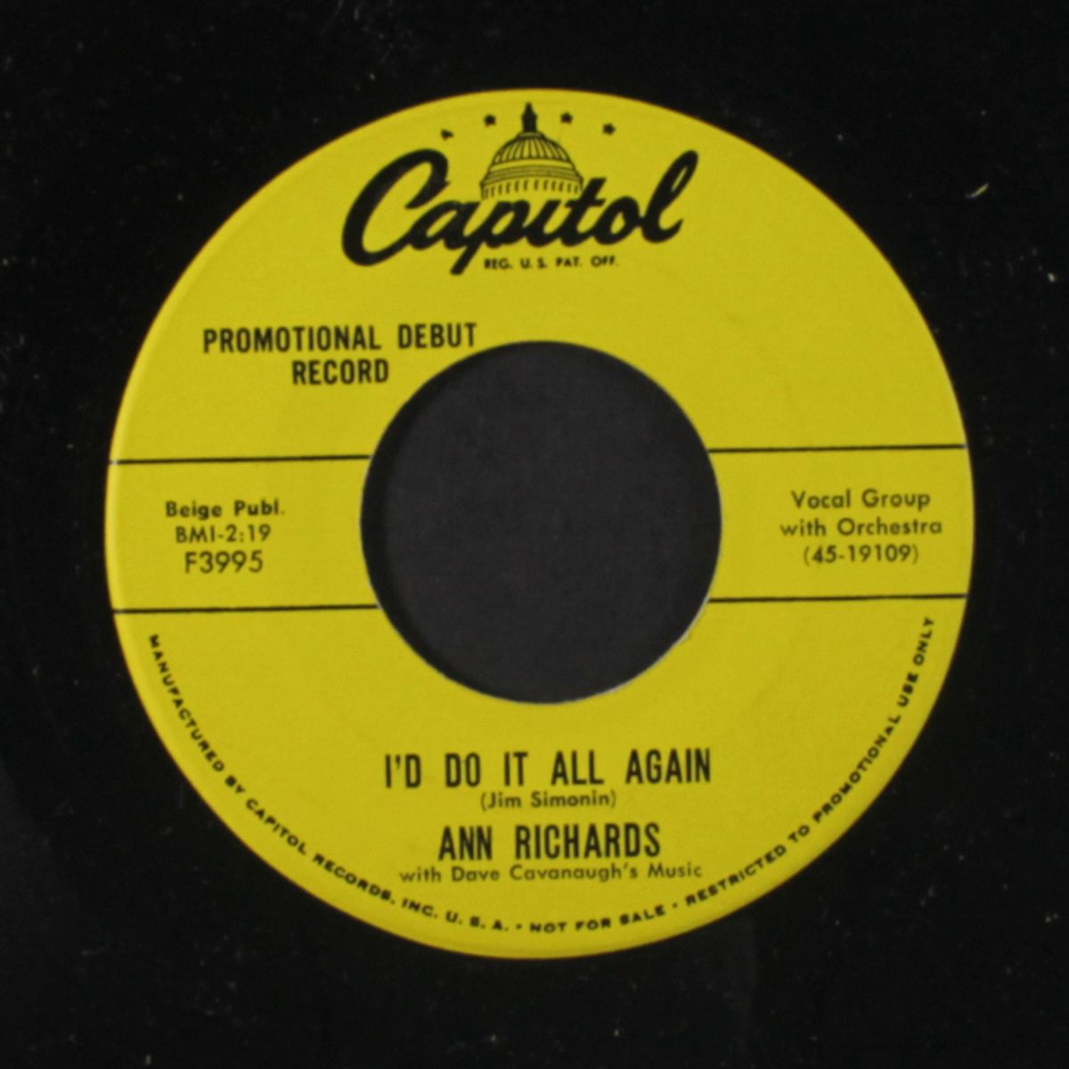 nobody knows the trouble i've seen / i'd do it all again by ANN RICHARDS