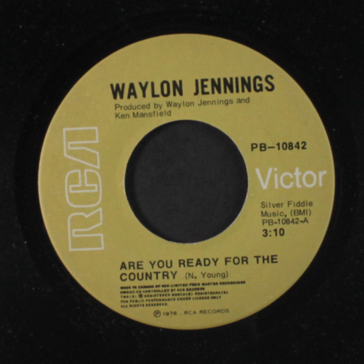 are you ready for country / so good woman by WAYLON JENNINGS