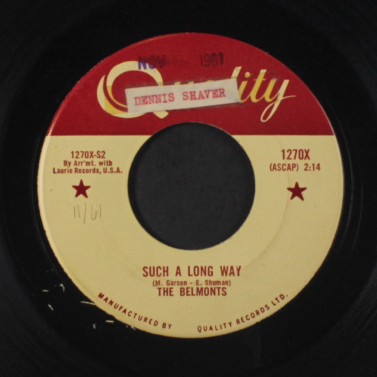we belong together / such a long way by BELMONTS