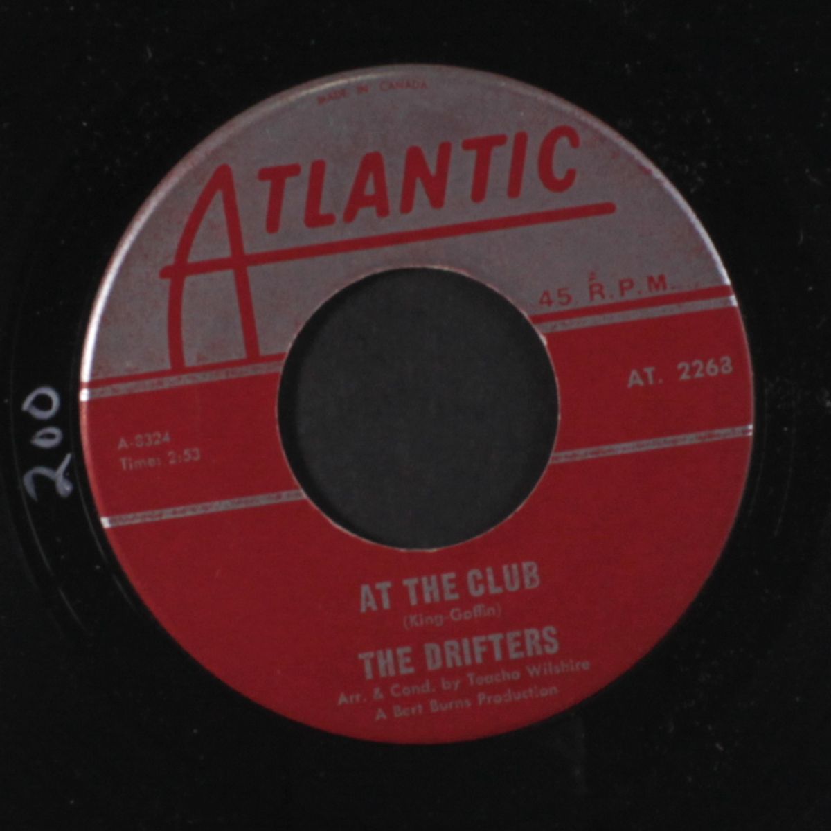at the club / answer the phone by DRIFTERS