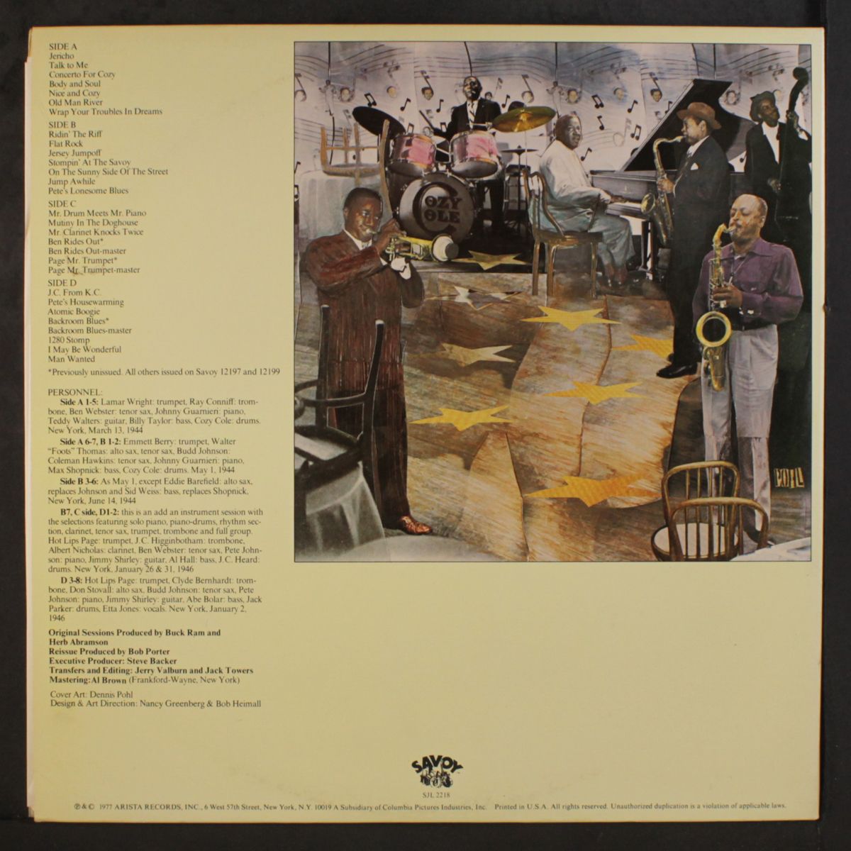 all star swing groups by PETE JOHNSON & COZY COLE