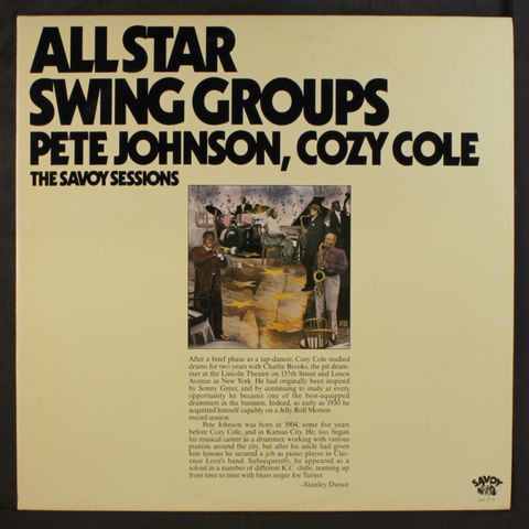 PETE JOHNSON & COZY COLE