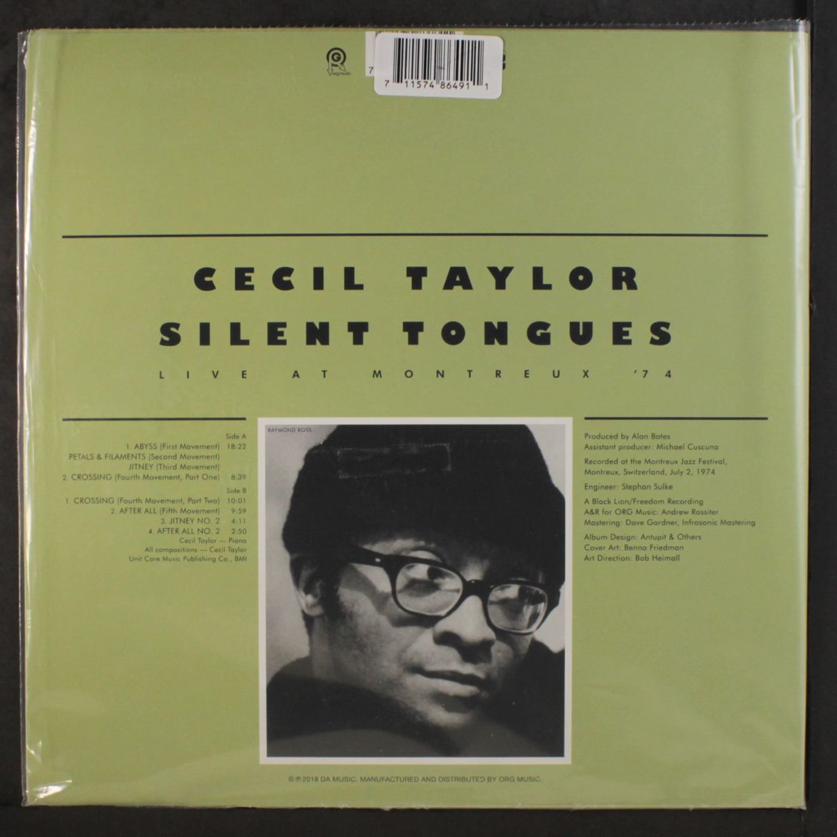 silent tongues by CECIL TAYLOR