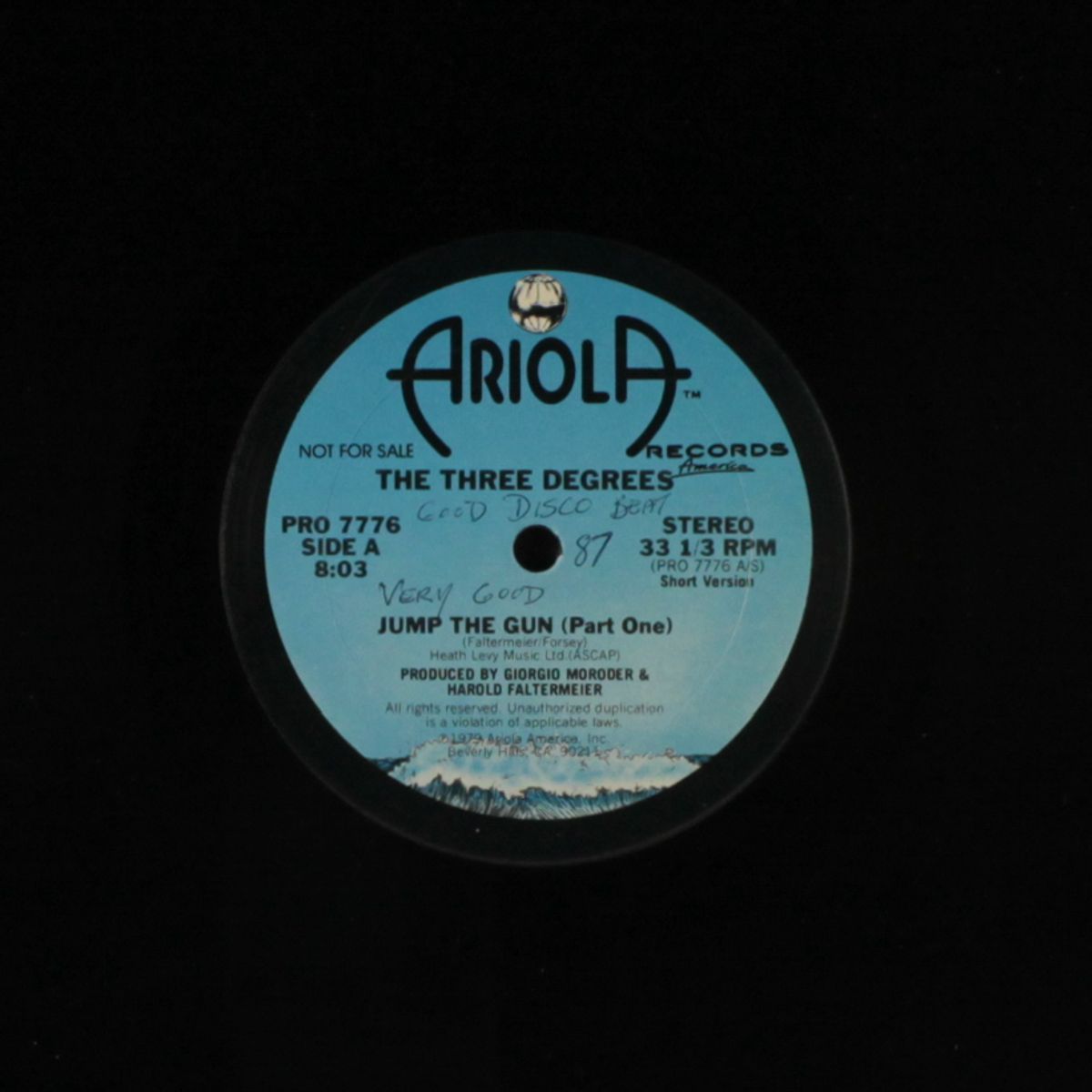 jump the gun / part 2 by THREE DEGREES