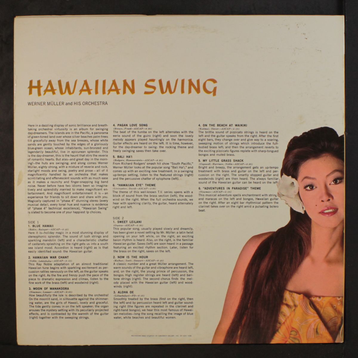 hawaiian swing by WERNER MUELLER