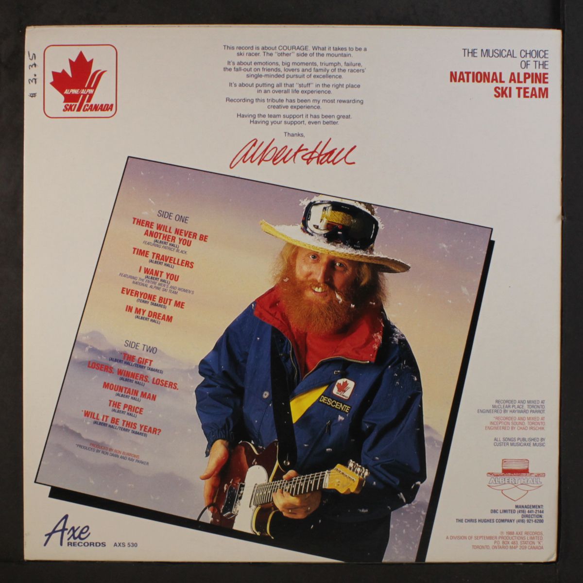 courage by ALBERT HALL