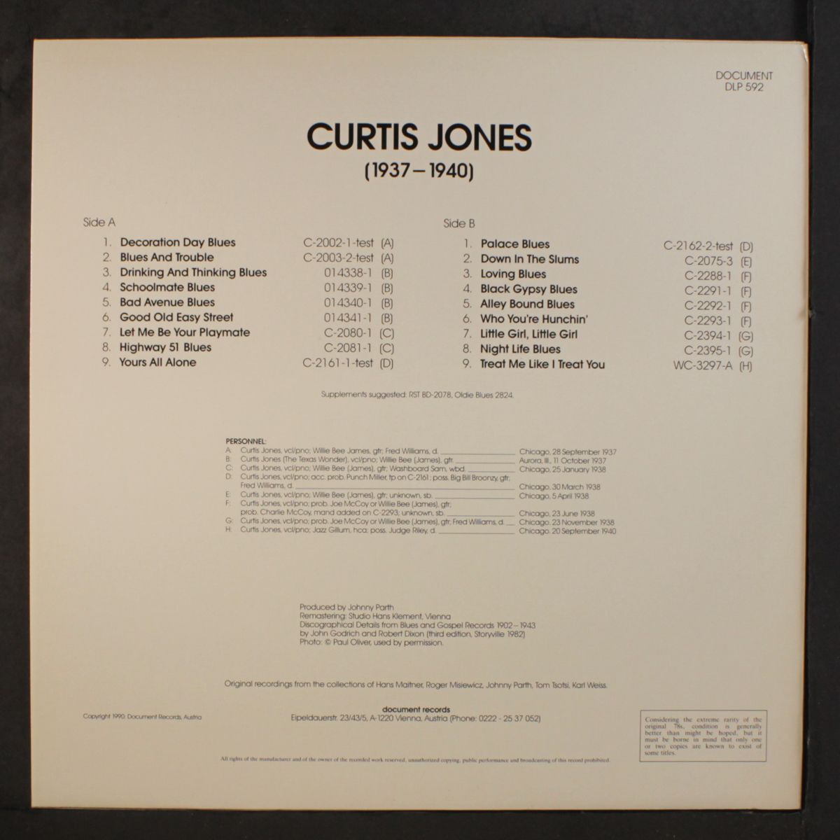 1937-1940 by CURTIS JONES