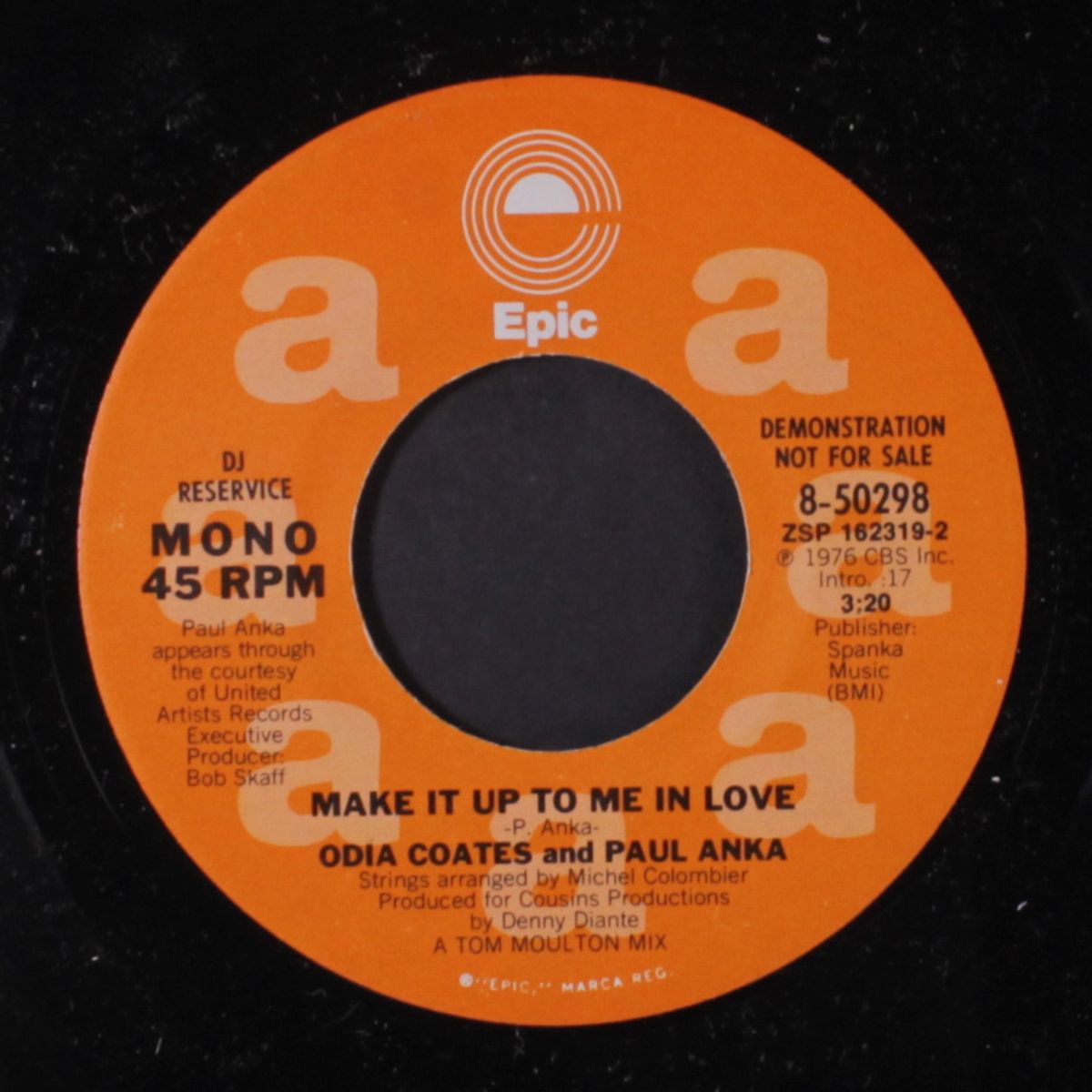make it up to me in love / mono by ODIA COATES