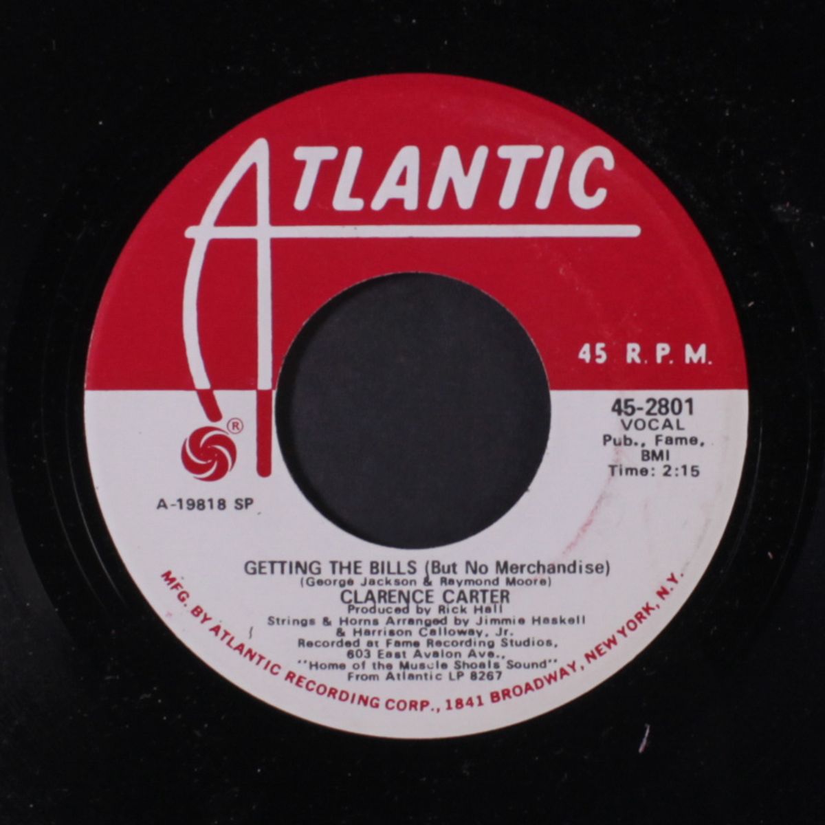 the court room / getting the bills by CLARENCE CARTER