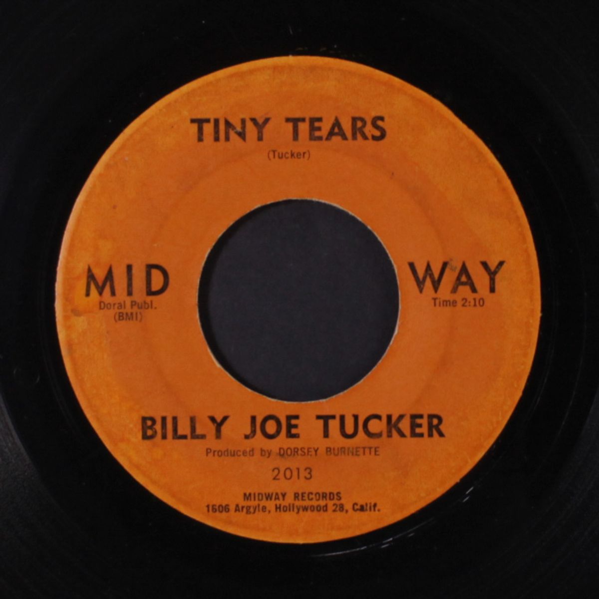 can't you wait / tiny tears by BILLY JOE TUCKER