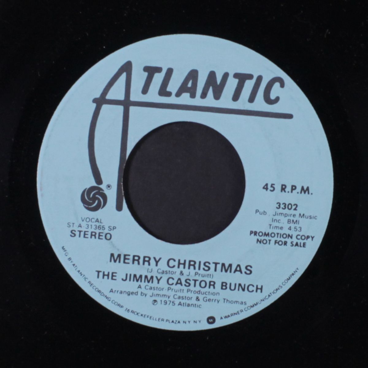 the christmas song / merry christmas by JIMMY CASTOR BUNCH