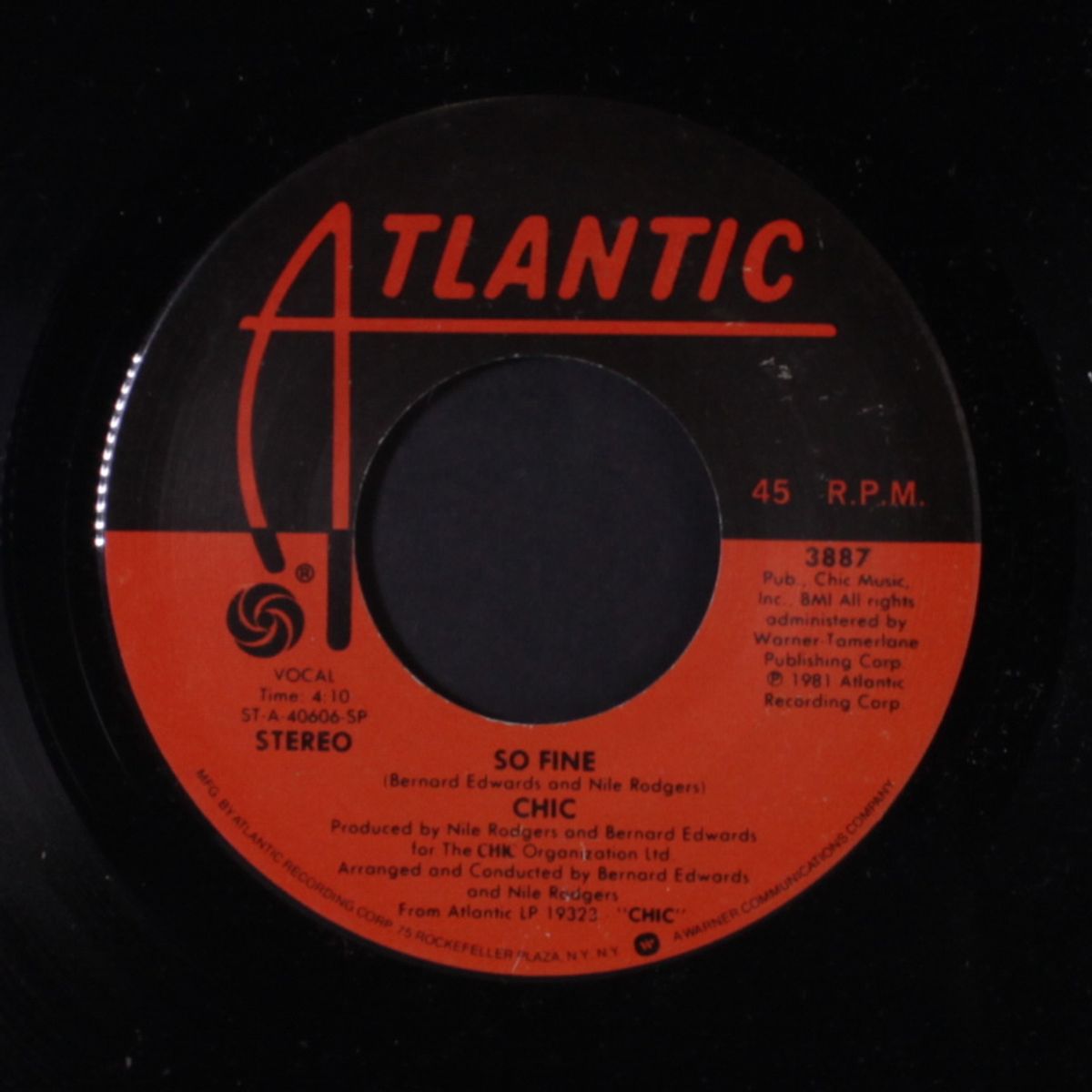 so fine / stage fright by CHIC