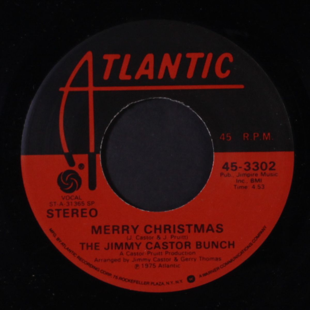 the christmas song by JIMMY CASTOR BUNCH