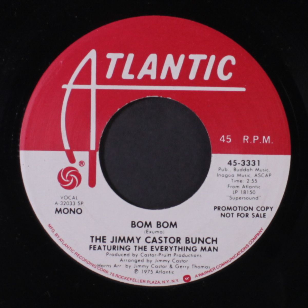bom bom / mono by JIMMY CASTOR BUNCH