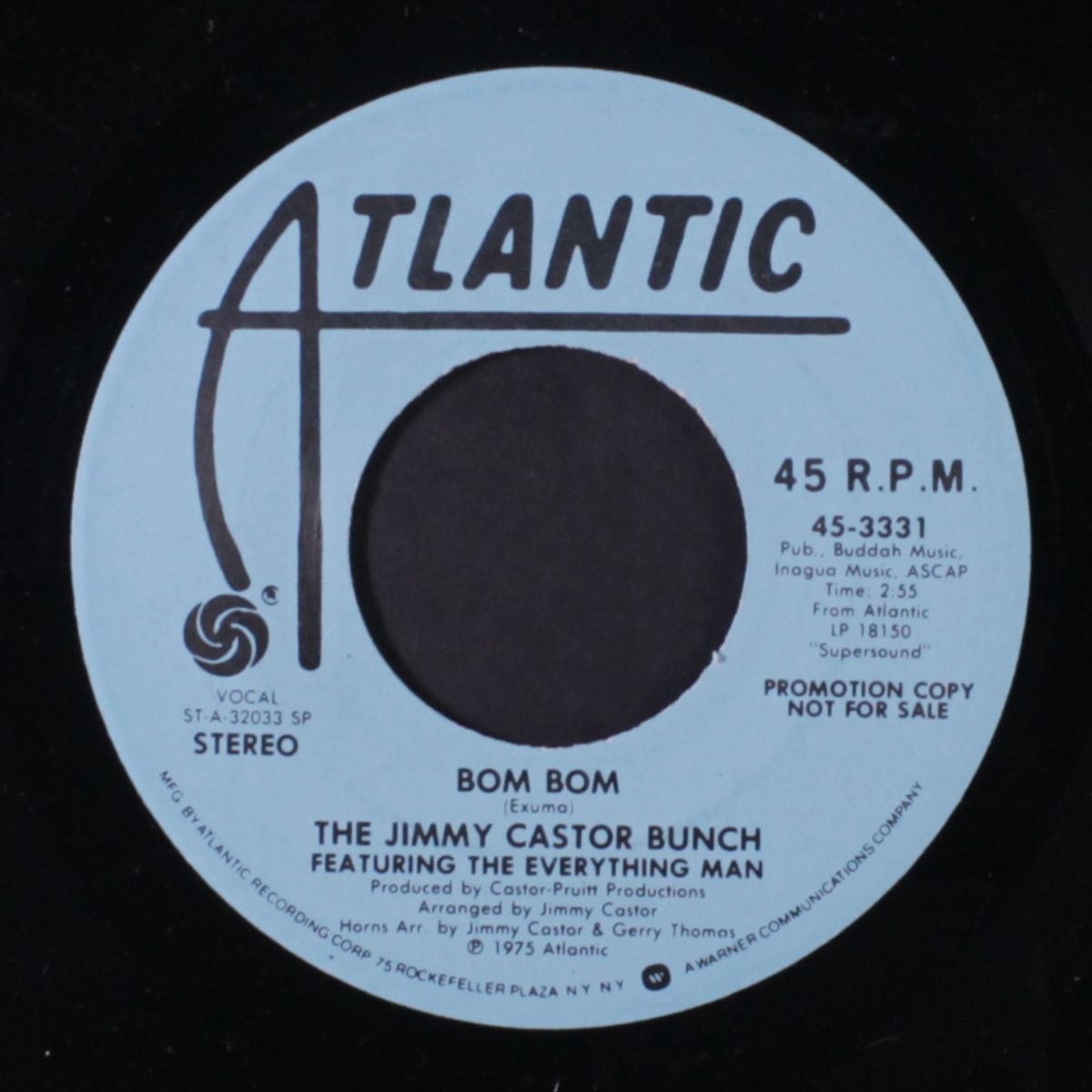 bom bom / mono by JIMMY CASTOR BUNCH