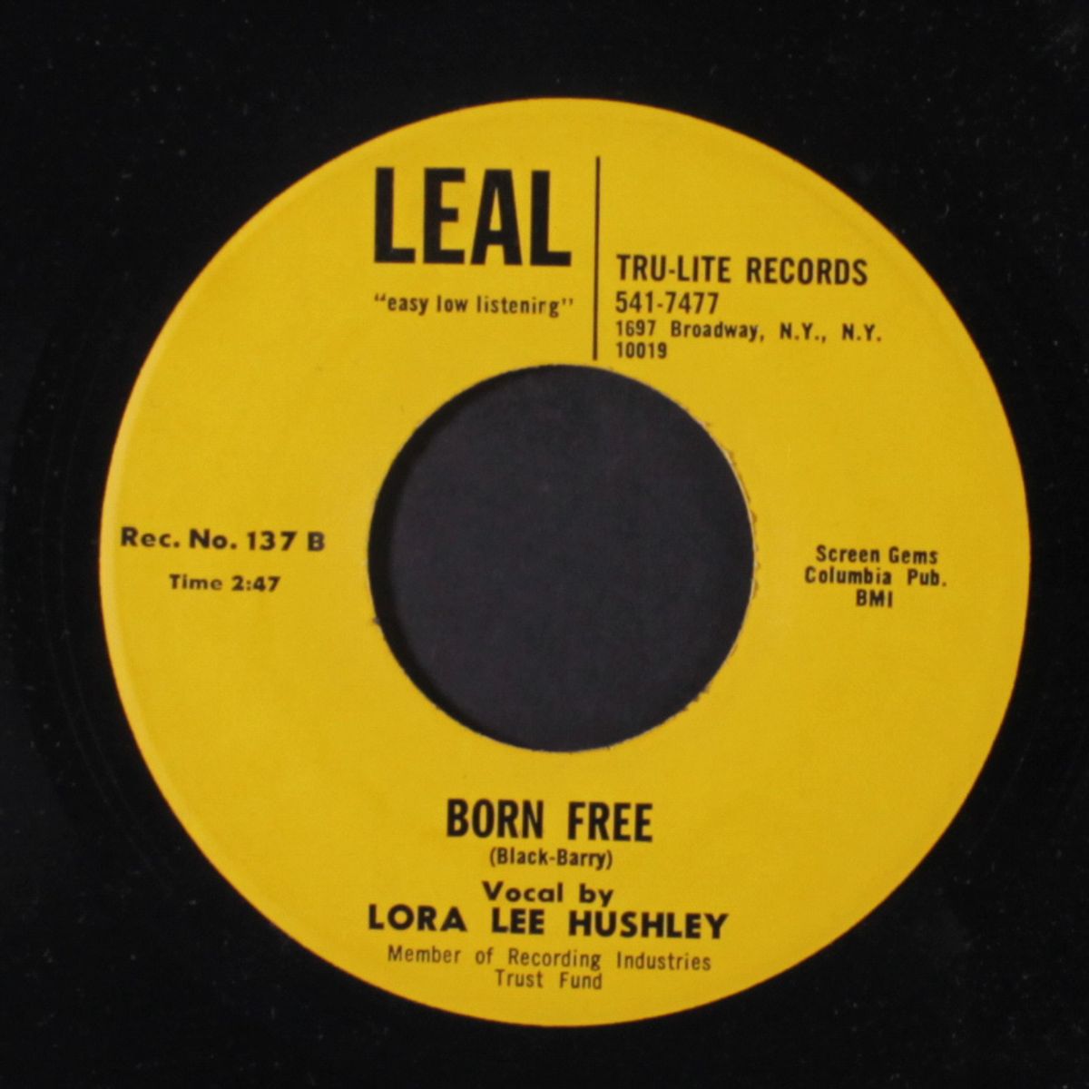 born free / the baby in the crib by LORA LEE HUSHLEY