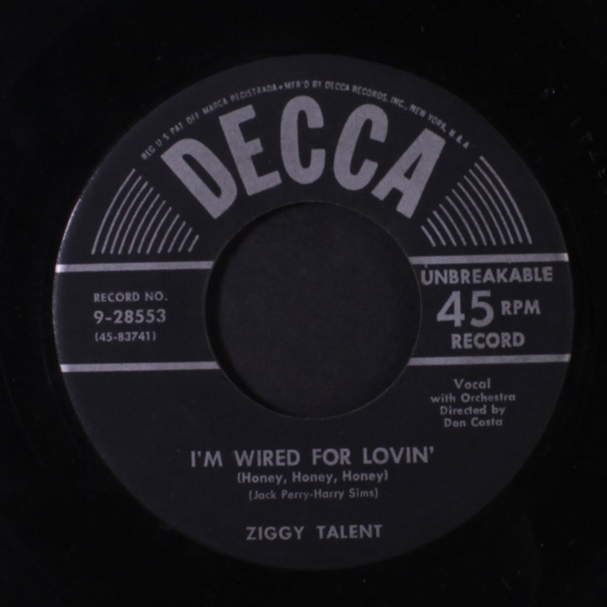 love me not just a little / i'm wired for lovin by ZIGGY TALENT